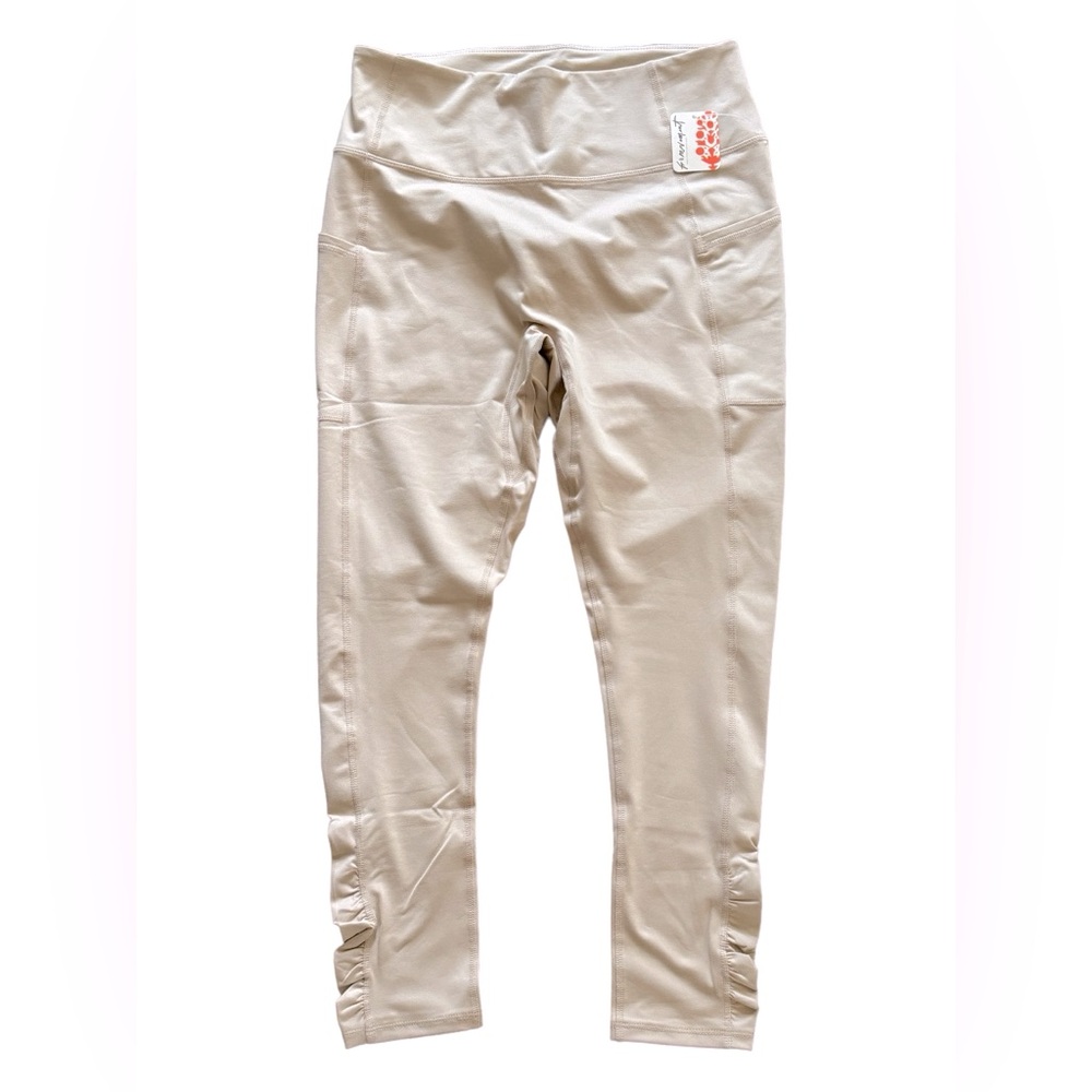 FREE PEOPLE FP Movement Out of Your League Leggings Clay M NWT $88 Retail - Picture 2 of 13